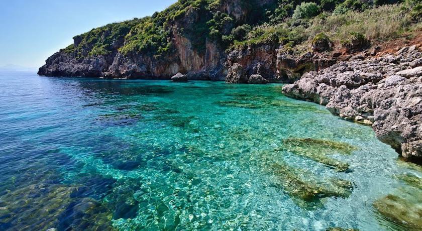 Casa Vacanze Marco Polo Vista Mare Trappeto  Δωμάτιο φωτογραφία